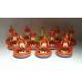 Subbuteo Andrew Table Soccer Holland 1974 World Cup Team on new WSB with Holland flag colors 